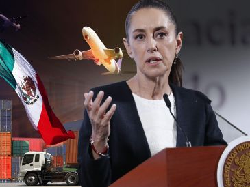 Claudia Sheinbaum reitera que su gobierno esperará hasta el domingo para anunciar las medidas que tomará en respuesta a los aranceles. EFE / M. Guzmán