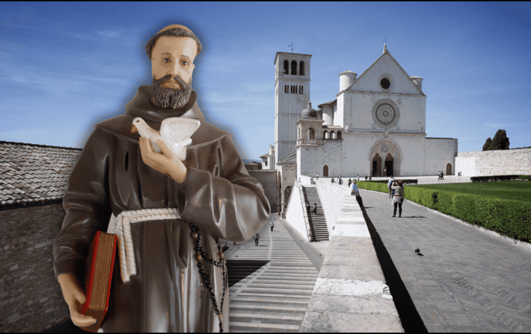 La tumba del santo se encuentra en la Basílica de San Francisco en las afueras de la ciudad  de Asís. EFE / ARCHIVO