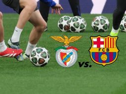 Benfica y Barcelona se enfrentan en la ida de los octavos de final de la Champions League. EFE