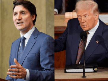 En la llamada, el estadounidense también cuestionó a Trudeau sobre las elecciones en Canadá, aún sin fecha. AP/A. WYLD AP/B. CURTIS