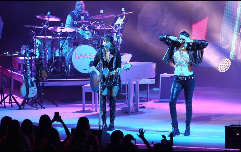 Las hermanas Hanna y Ashley, integrantes del dueto Ha*Ash, han regalado al público canciones que se han convertido en parte de su historia de vida. EL INFORMADOR  / ARCHIVO