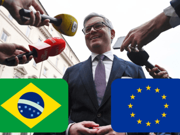 Brasil se convertirá así en el primer país latinoamericano que alcanza este tipo de acuerdo con la UE. EFE/R. Antimiani/ESPECIAL