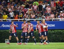 Chivas venció 1-0 al América en la ida de los octavos de final de la Concachampions. EL INFORMADOR/H. Figueroa