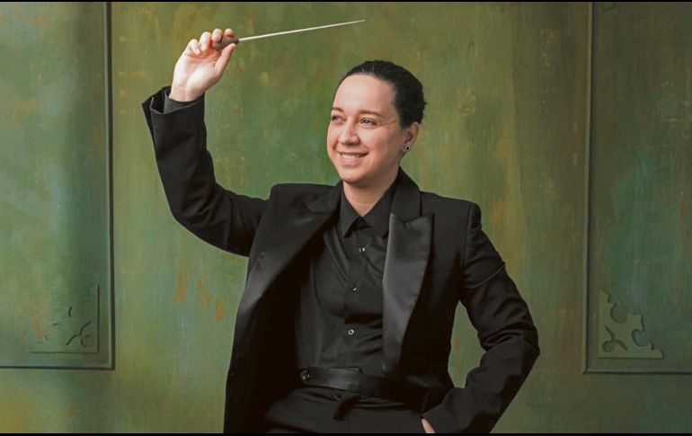 Inés Rodríguez, directora huésped de la OFJ. CORTESÍA