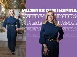 Angélica Aguayo fue una de las invitadas especiales a la edición: Mujeres que inspiran. GENTE BIEN JALISCO / M. Rached