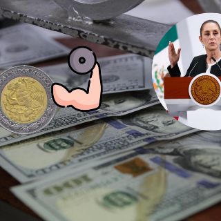 Sheinbaum celebra resistencia y apreciación del peso