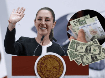 En una llamada, la Presidenta de México y su homólogo estadounidense acordaron aplazar los aranceles a productos dentro del T-MEC al 2 de abril. EFE/M. GUZMÁN ESPECIAL