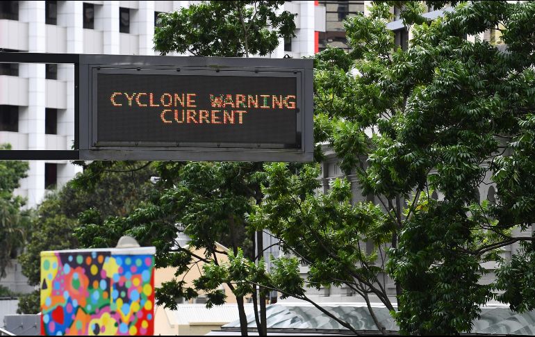 Los estados del este de Australia se preparan para la llegada del ciclón Alfred.EFE