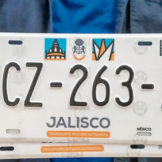 Renovación de placas comienza este mes