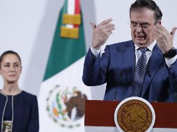 La Mandataria destacó que el Plan México busca fomentar la inversión privada y extranjera para impulsar el desarrollo con bienestar. EFE / M. G