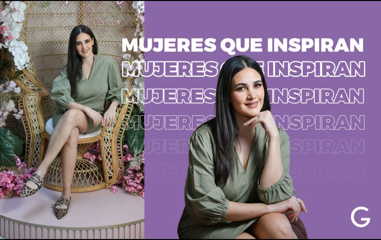 María Gutiérrez es una de las invitadas especiales a la edición: Mujeres que inspiran. GENTE BIEN JALISCO / M. Rached
