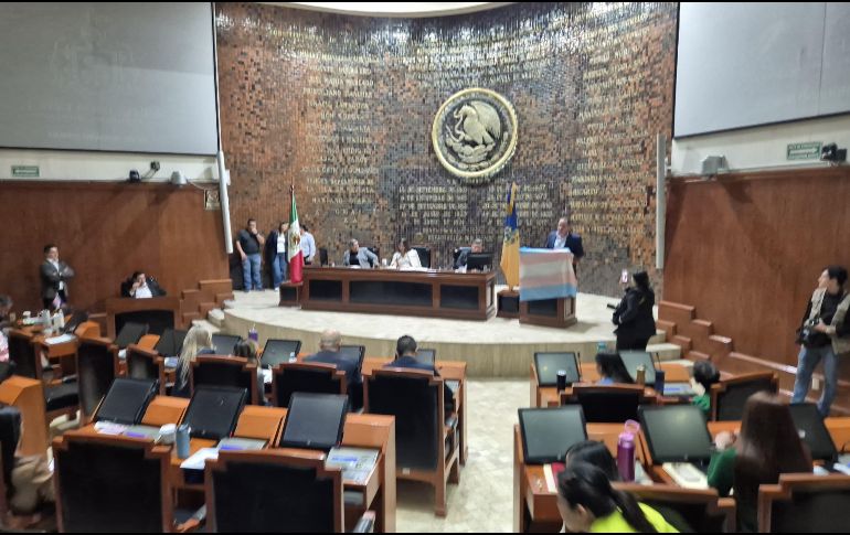 Los legisladores rechazaron el dictamen cambio de identidad de género en menores. EL INFORMADOR / M. HERNÁNDEZ