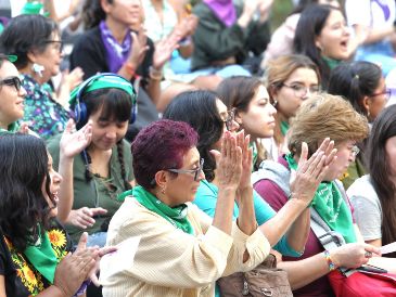 Activistas feministas hacen un llamado a las intituciones de rconocer el aborto como un tema de salud pública. EL INFORMADOR/ARCHIVO