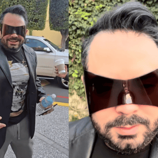 José Eduardo Derbez presume llamativos lentes y desata burlas