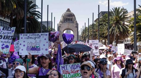 Las elementos de seguridad mantendrán una distancia prudente de la movilización y evitarán intervenir directamente. SUN/ARCHIVO