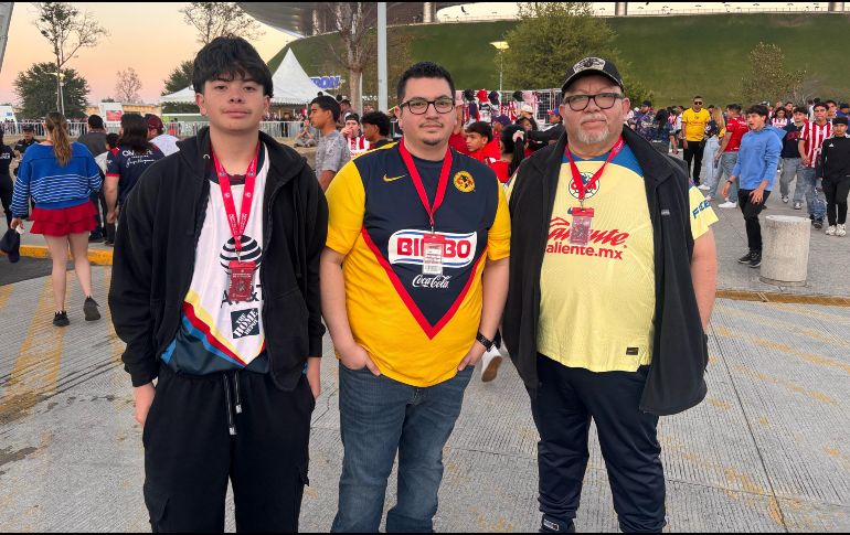 Los aficionados auguran resultados positivos para las Águilas y no creen que haya mayores problemas para obtener su pase a los Cuartos de Final de la Concacaf Champions Cup. EL INFORMADOR/ A. GARCÍA.