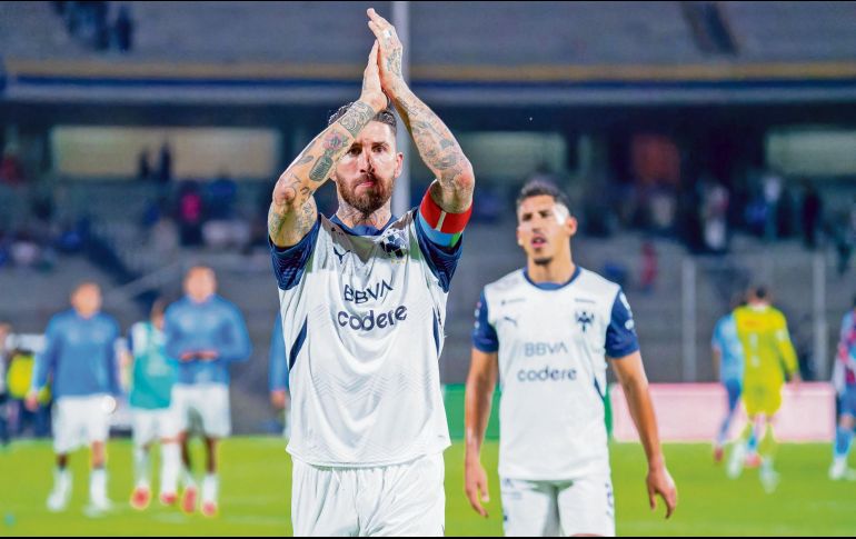 Sergio Ramos festeja tras anotar el gol. IMAGO7/D. Padilla