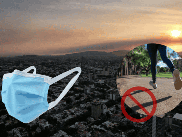 Autoridades del estado activaron emergencia atmosférica debido al incendio forestal en el Bosque de la Primavera. EL INFORMADOR/ARCHIVO ESPECIAL