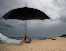 Chiapas, Tabasco y Quintana Roo esperan lluvias puntuales fuertes, según el SMN. NTX / ARCHIVO