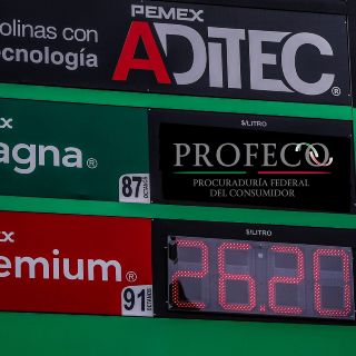 Profeco revela el precio promedio de la gasolina regular en México