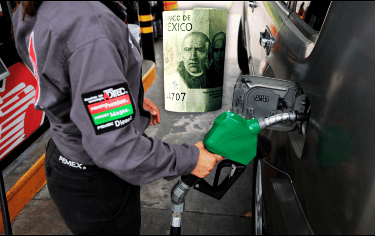 El precio de la gasolina en México se fija a partir de varios indicadores, algunos de ellos extranjeros. EL INFORMADOR / ARCHIVO