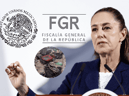 Sheinbaum habló sobre la posibilidad de que la FGR investigue el caso de Teuchitlán.  EFE / Sáshenka Gutierrez / ESPECIAL / FACEBOOK Guerreros Buscadores De Jalisco