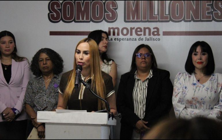 La líder morenista expresó su respaldo a las y los colectivos de madres buscadoras. ESPECIAL