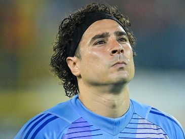 Guillermo Ochoa durante el partido de ida de los Cuartos de Final de la Liga de Naciones de la Concacaf con la Selección Mexicana. IMAGO7