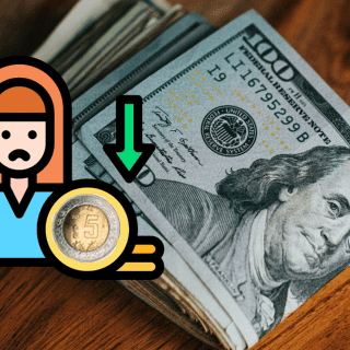 Peso mexicano se DEPRECIA al cierre de jornada