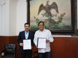 El acto protocolario se llevó a cabo en el salón Guillermo Ramos Ruiz del Palacio Legislativo, con la presencia de miembros del Sindicato y directivos del IDEFT. X /@IdeftJalisco