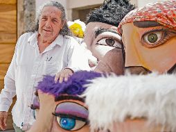 Antonio Camacho, fundador de la compañía de teatro La Coperacha. EL INFORMADOR/ H. Figueroa