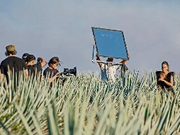 La cantante Majo Aguilar vivió una tarde soleada en las tierras del tequila. EL INFORMADOR/ H. Figueroa