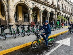 De acuerdo con una encuesta, la mayoría de los usuarios utiliza el sistema de MiBici  para trasladarse a sus centros de trabajo. EL INFORMADOR/A. Navarro