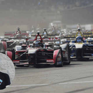 MrBeast se accidentó al participar en la Fórmula E