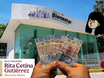 Los estudiantes recibirán, como el resto de los programas de la Secretaría del Bienestar, el pago del dinero de la Beca Rita Cetina a través de tarjeta bancaria. ESPECIAL / EL INFORMADOR y CANVA