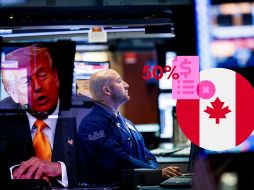 Wall Street cae tras el anuncio de Donald Trump de duplicar aranceles a Canadá en exportación de metales. EFE / Justin Lane / ARCHIVO