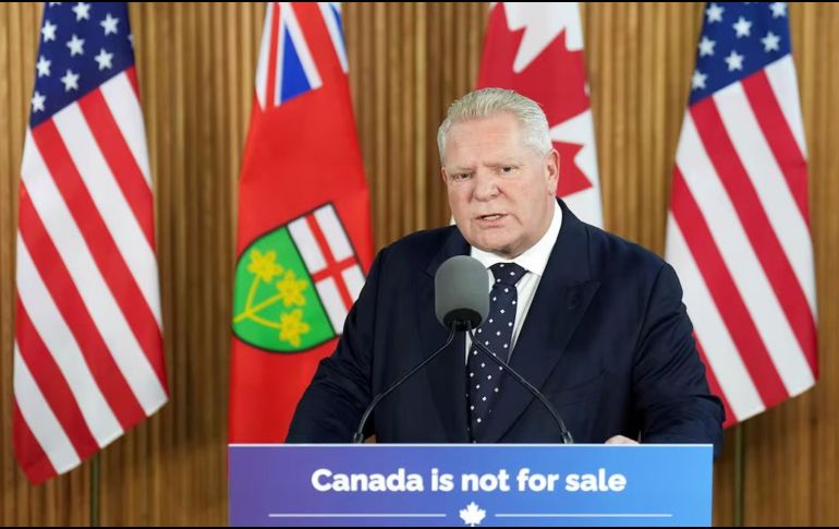 La suspensión ocurre tras una llamada con el secretario estadounidense de Comercio, Howard Lutnick. AP