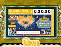 El diseño del billete conmemora el 21 de marzo como Día Mundial del Síndrome de Down. X/lotenal