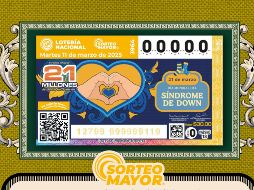 El diseño del billete conmemora el 21 de marzo como Día Mundial del Síndrome de Down. X/lotenal