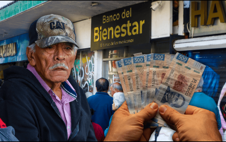 Al inicio de 2025, la Pensión para el Bienestar de las Personas Adultas Mayores se entrega a 12.3 millones de derechohabientes. EL INFORMADOR / ARCHIVO