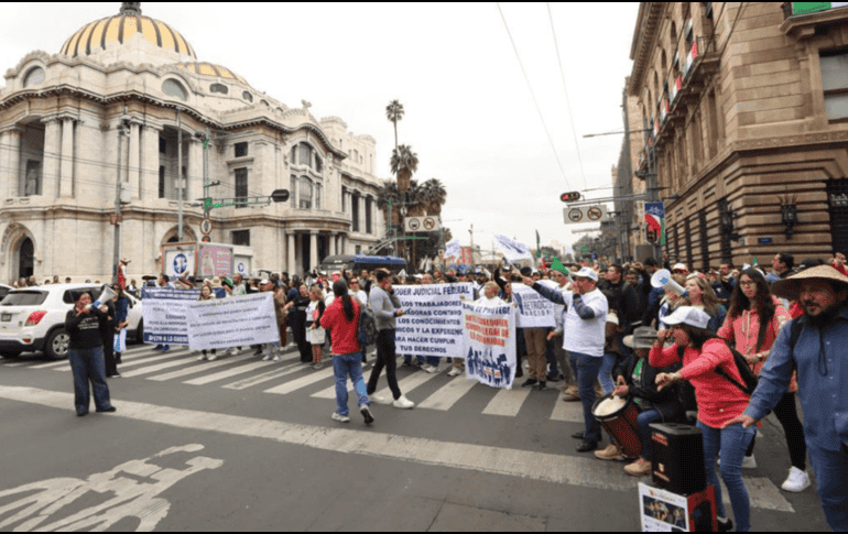 Este día hay marchas por distintas causas en la CDMX. SUN / ARCHIVO
