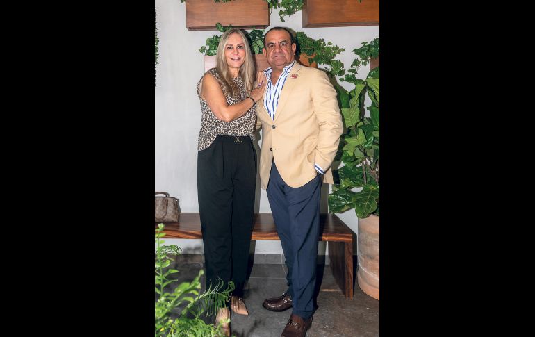 Susana Canales y José Manuel Gómez. GENTE BIEN JALISCO / A. Rodríguez