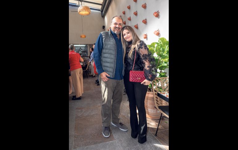 José Luis Marmolejo y Tamara Padilla. GENTE BIEN JALISCO / A. Rodríguez