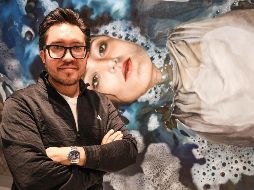 'Delirios abisales' del artista Ermilo Espinosa, muestra conformada por obras realizadas a lo largo de más de una década. EL INFORMADOR / A. NAVARRO