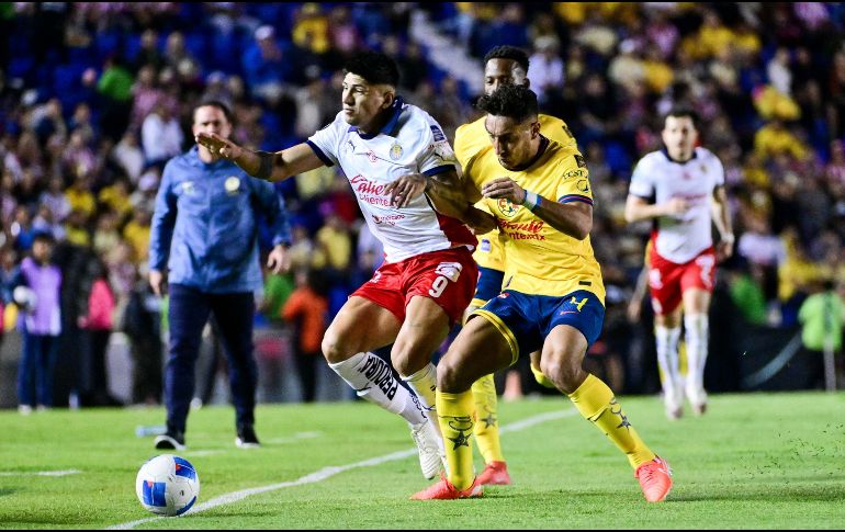 Chivas no pudo sostener la ventaja que obtuvo en la ida y terminó perdiendo la serie por marcador global de 4-1. IMAGO7/A. Chávez