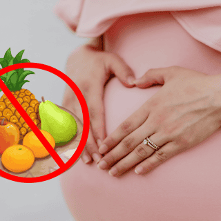 ¿Por qué deberías evitar ciertas frutas en el embarazo?