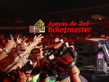 Ticketmaster revela la lista de conciertos que aplican al jueves de 2x1 en boletos. EL INFORMADOR / ARCHIVO