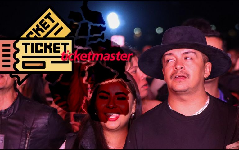 Ticketmaster ofrece al 2x1 estos boletos de conciertos en la Ciudad de México. EL INFORMADOR / ARCHIVO