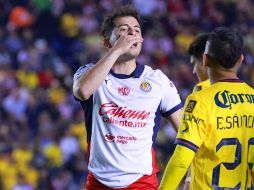 Alan Mozo fue expulsado en el Clásico Chivas contra América. IMAGO7/ ARCHIVO