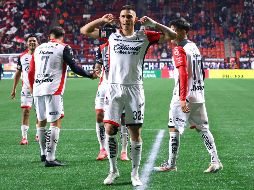 UROS DURDEVIC. El atacante montenegrino llega encendido tras marcar un triplete en la victoria de Atlas sobre Xolos, colocándose en la pelea por el liderato de goleo. IMAGO7